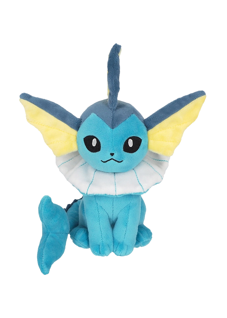 Vaporeon Plush (22 × 18 × 14.5 cm) - Pokémon Center