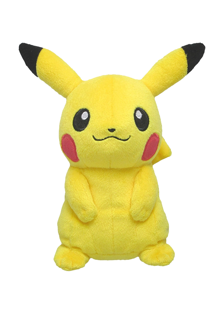 Pikachu Plush (19 × 14 × 10.5 cm) - Pokémon Center