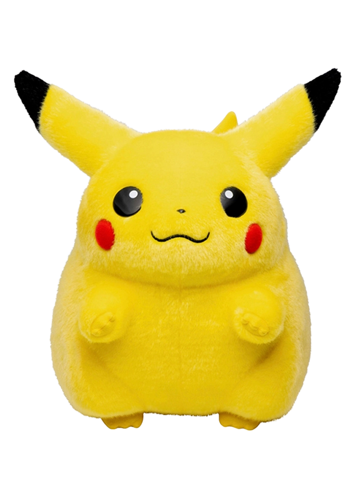 Pikachu 1/1 Scale Plush (40 × 28 × 29 cm) - Pokémon Center