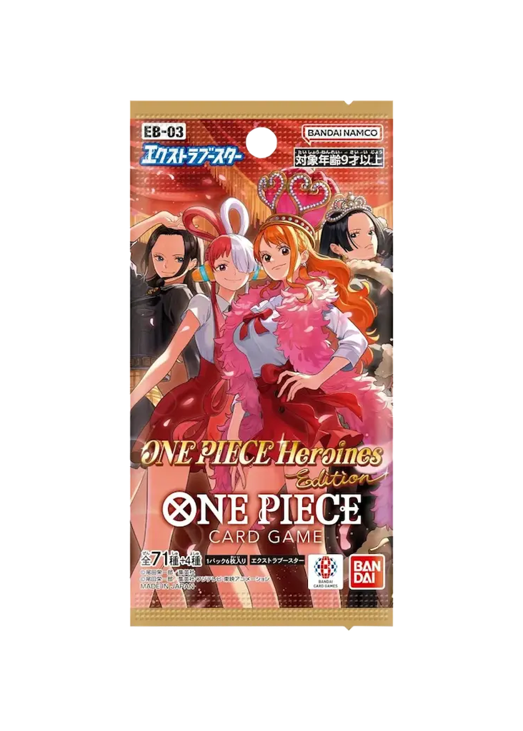 ONE PIECE Card Game One Piece Heroines Edition Pack (EB03) JP