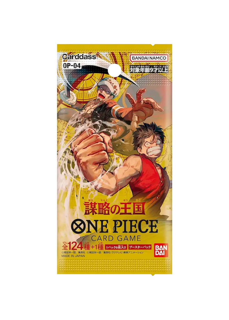 ONE PIECE Card Game The Kingdoms Of Intrigue Pack (OP04) JP