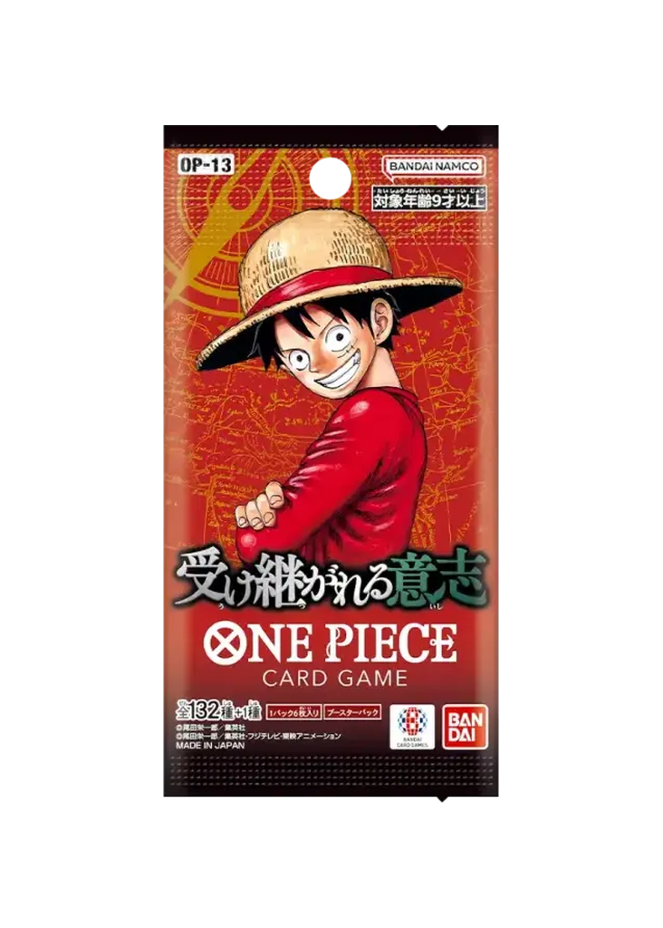 ONE PIECE Card Game Carrying On His Will Pack (OP13) JP