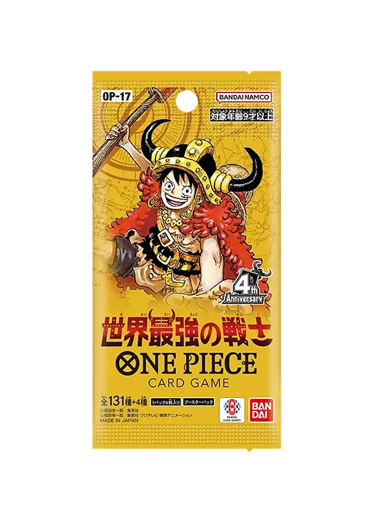 ONE PIECE Card Game The World’s Strongest Warriors Pack (OP17) JP