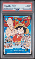 2023 Monkey.D.Luffy [P-033] JP PSA 10