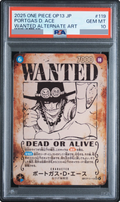 2025 Portgas.D.Ace : Wanted SEC-SPC [OP13-119] JP PSA 10