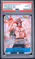 2025 Portgas.D.Ace SEC-P [OP13-119] JP PSA 10